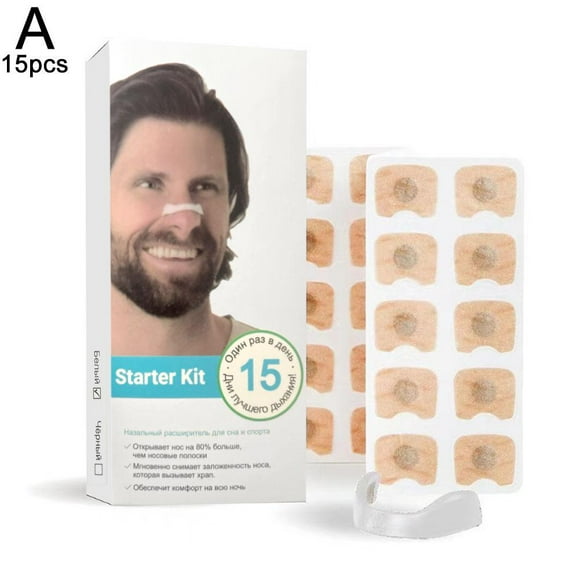 White 15pcs 15 pairs in stock Russian version nasal breathing dilators (c6) Nasal breathing dilators Starter Kit