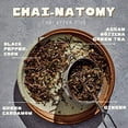 thumbnail image 4 of One Stripe Chai Assam Hojicha Green Tea, Chai After Five Hojicha Low-Caffeine Tea Blended with Green Cardamom, Ginger & Black Peppercorn, Loose Leaves, Tea Gift, 20 Servings (100 Gram Bags, 3.5 Ounce), 4 of 6
