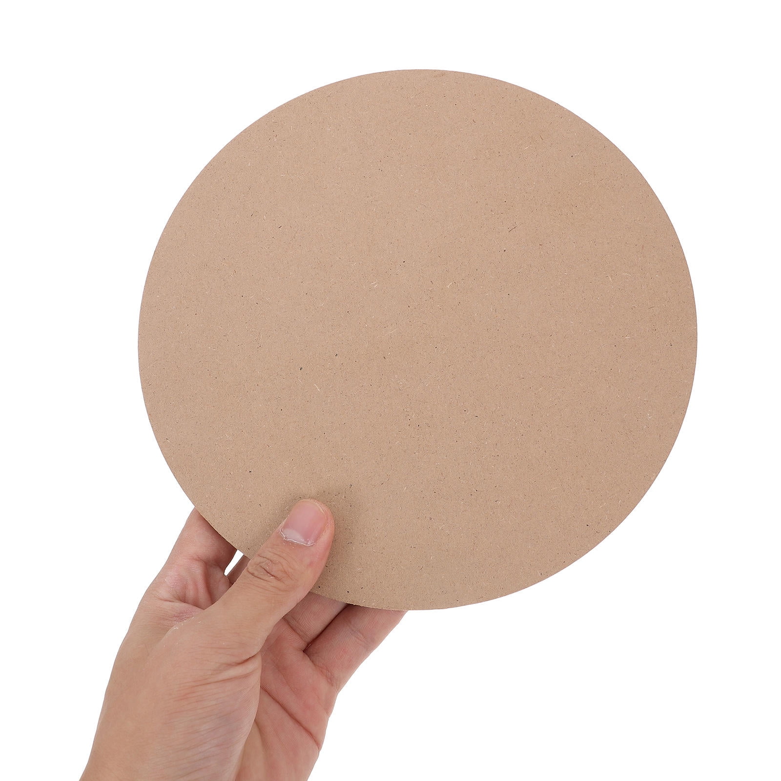DEEPCRAFF 3-Piece Brown Wood Drawing Plates Set for Pottery Tools, Easy-to-Use Ceramic Clay Molds for Crafting and Sculpting