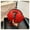 red, variant on Trendy Studded Shell Crossbody Bag for Women, Cartoon Clasp Chain Shoulder Bag - Stylish Street Fashion Medium PU Bag with Zipper Pockets for Daily Matching