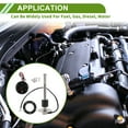 thumbnail image 2 of Unique Bargains 6.5" Fuel Sending Unit and Gauge Kit Boat Fuel Sending Unit Marine Fuel Sender Unit Metal 1 Set 0-190 Ohm, 2 of 6
