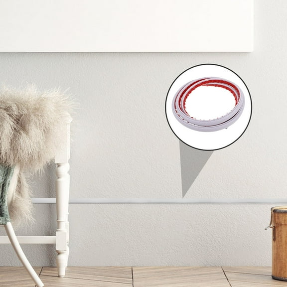 KONTONTY 1 Roll Cable Management Cord Hider Wall Wire Concealer Adhesive Cover Corner Hide Cords