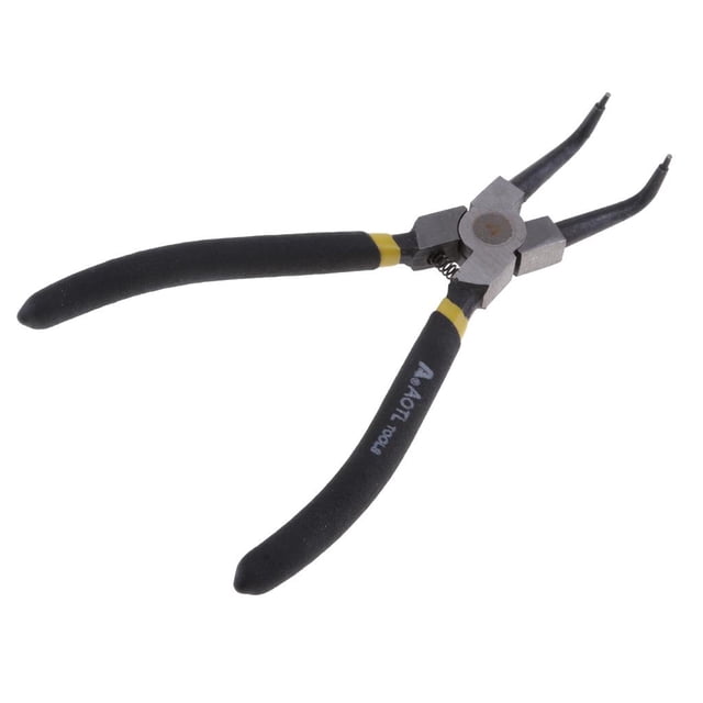 Herramienta de Alicates de Arandela de Seguridad Doblados / Externos Por de 7 Pulgadas Bent interno Cola Circlip Plier