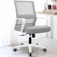 thumbnail image 3 of NEO CHAIR Office Chair, Ergonomic Lumbar Support, Adjustable Desk Chair with Armrests, Gray, 3 of 8