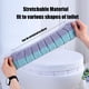 thumbnail image 4 of 4 Uds. Cojines para asiento de inodoro, calentador suave, cojín para inodoro de baño, anillo de plástico integrado Universal para mujeres oso de fresa  Hogar, 4 of 5