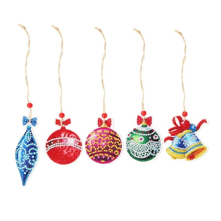 

Nitouy Double-side 5D Diamond Painting DIY Hanging Christmas Trees Pendant (GP010)