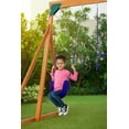 thumbnail image 5 of Trailside Wooden Swingset with Two Swings & Trapeze -  Available in 7 Color Options!, 5 of 5