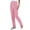 Hot Pink, variant on Casual Pants for Women Trendy Women's Pockets Elastic Waist Straight Solid Color Casual Pants Pants