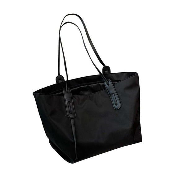 Bolso tote de nailon,bolso de hombro para mujer,bolso de tela de gran capacidad,bolso de mano para el brazo,bolso cruzado para uso diario,trabajo,viajes,compras,uso diario.