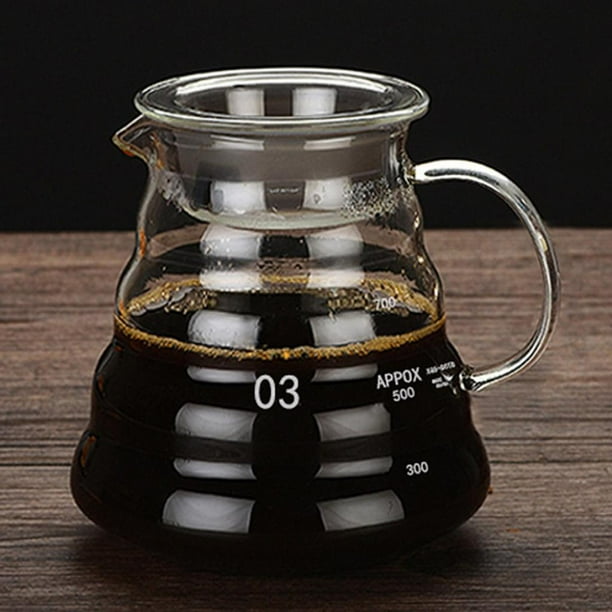 Glass filter kettle outlet