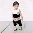 thumbnail image 3 of Summer Toddler Kids Baby Boy Clothes T-shirt Top Shirt Shorts Pants Outfits Sets, 3 of 6