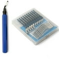 thumbnail image 1 of Kit d'Outils d'Ébavurage pour Poignée en Bois Plastique DIY & 15 Pcs Lames Ensemble Outils de Réparation Métal Rotatif, 1 of 9