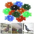 thumbnail image 4 of Anillos para patas de pájaros,Anillos para patas de pájaros Clip en bandas plásticas para patas de palomas,Herramienta de identificación de animales para identificar aves de, 4 of 10
