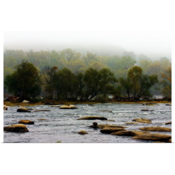 Great BIG Canvas | Rolled Alan Hausenflock Poster Print entitled The Far Shore