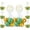 green, variant on KINNO 8 Set, Black & Gold Balloon Centerpieces Kit with 128 Pcs Latex Balloons, Reusable Balloon Sticks, Tulle & Ribbons for Party Decoration