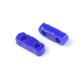 thumbnail image 2 of 2-Hole Opaque Glass Seed Beads Rectangle Blue 4.5~5x2x1~1.5mm Hole: 0.5~0.8mm, 2 of 2