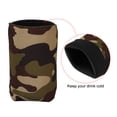 thumbnail image 5 of Mangas enfriadoras Uxcell para latas, cubiertas de neopreno aislantes y colapsables de 2.6 mm para latas de 12 oz, paquete de 3 en camuflaje, 5 of 5