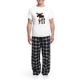 thumbnail image 5 of CafePress - Alaska Moose Men's Light Pajamas - Men's Light Loose Fit Cotton Pajama Set, 5 of 7