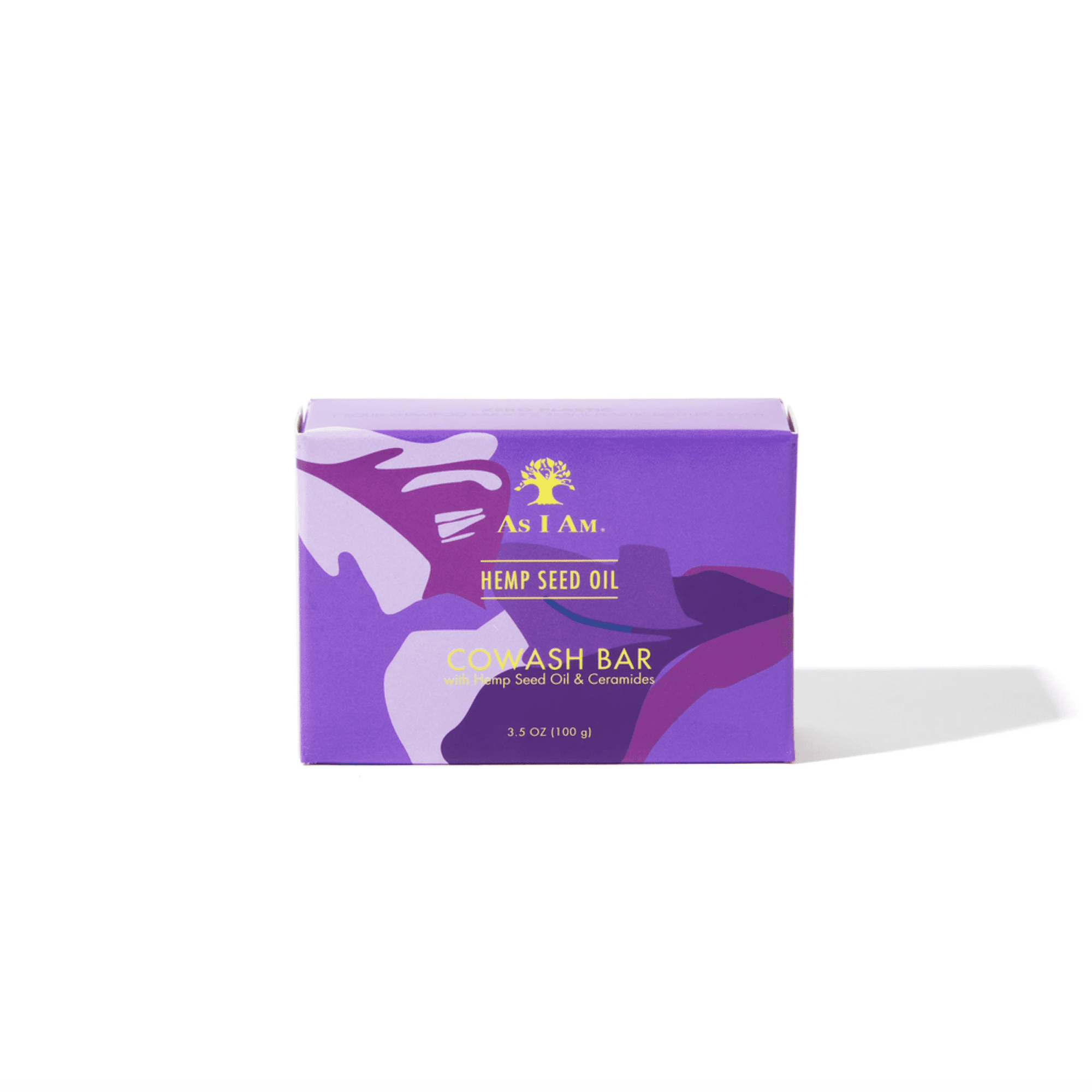 As I Am Hemp Seed Oil Cowash Bar - 3.5 ounce - with Ceramides  Calendula  & Betaine