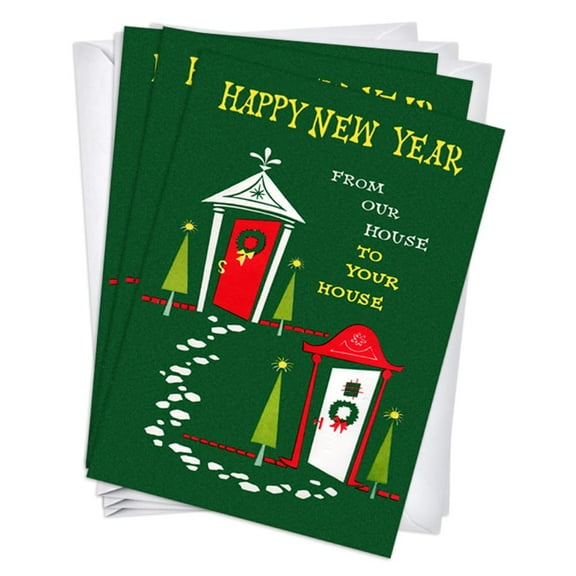 Open Doors New Years Cards | 3 Pack Set (4x6)