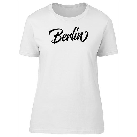 Berlin Lettering Tee Women's -Image by Shutterstock