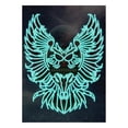 thumbnail image 2 of Doodle Hibou - Peinture Diamant DIY Phosphorescente, 2 of 10