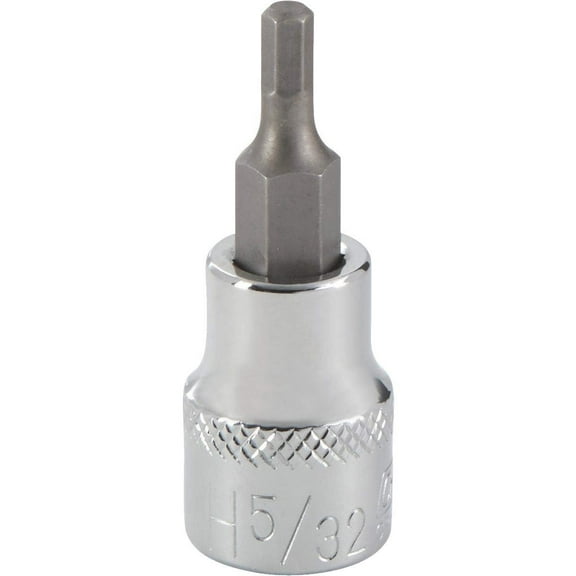 BestWay Tools Hex Bit Socket 3/8" Drive - Standard - 5/32 In, Silver