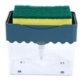 thumbnail image 3 of CAROOTU 2 In 1 Kitchen Liquid Soap Pumps Dispenser Sponge Holder Press Countertop Rack for Home, 3 of 7