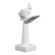 thumbnail image 1 of Escultura de figura abstracta creativa, figura de beso soplado, adorno, diseño de escena, Blanco, 1 of 9
