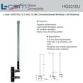 thumbnail image 1 of L-Com HG5310U 5.3 GHz 10 dBi Omnidirectional Wireless LAN Antenna, 1 of 2