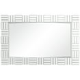 thumbnail image 5 of Subway Tile Chromatic Rectangular Beveled Framed Wall Mirror, 5 of 5