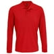 thumbnail image 1 of SOLS - Polo Prime de Pique de Manga Larga para Adultos Unisex (Rojo), 1 of 2