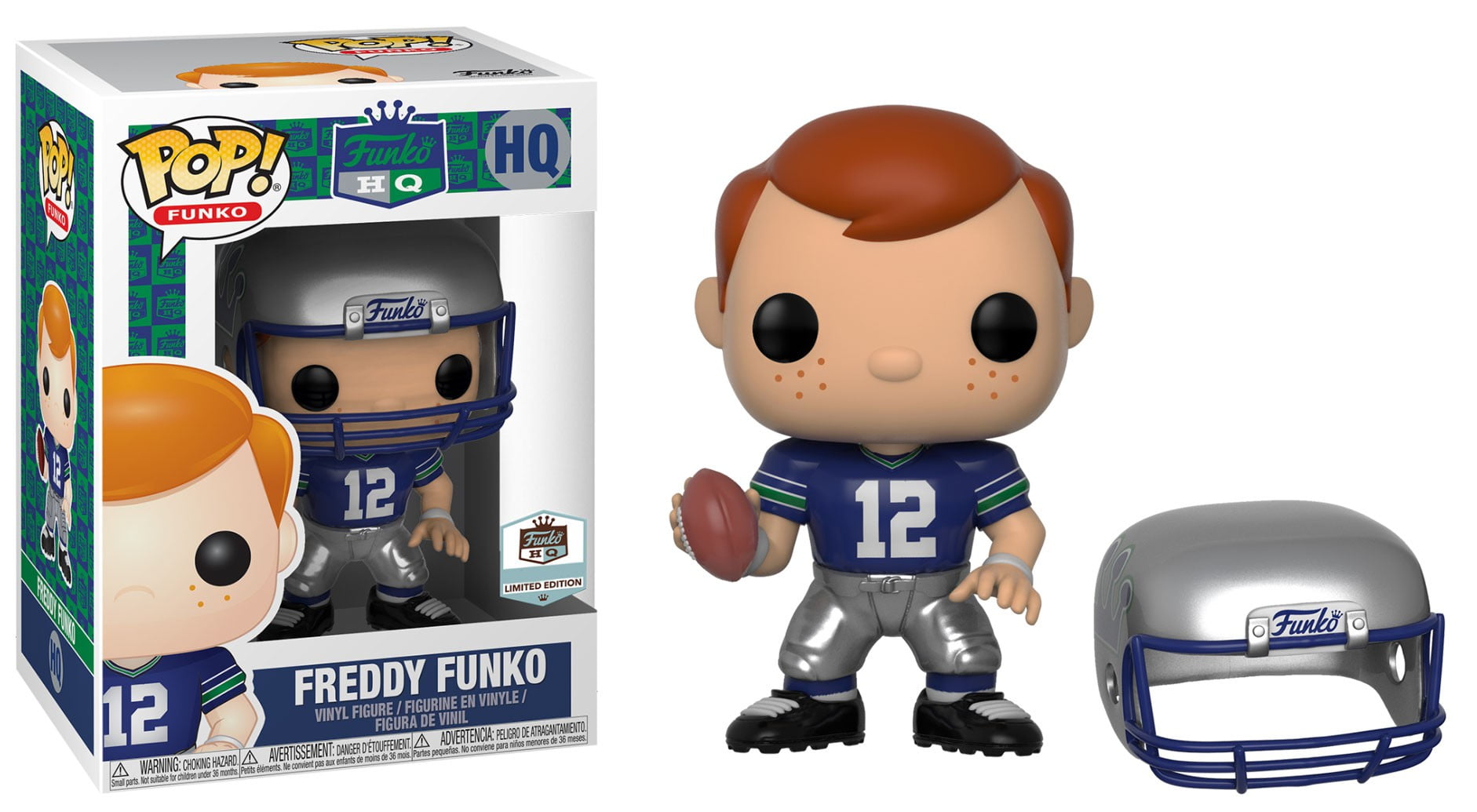 POP! Funko Freddy Funko Football Throwback Vinyl Figure - Walmart.com