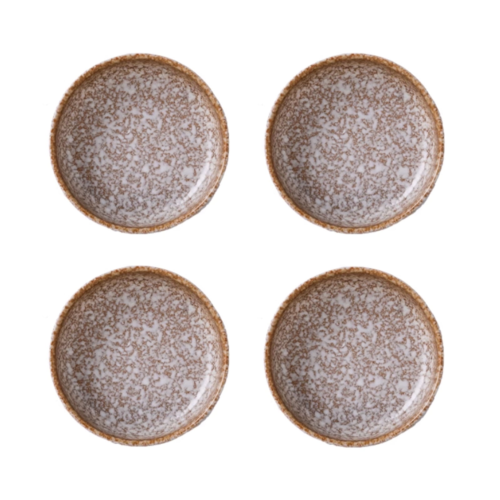 Haifle/Sushi Soy Sauce Dish, Sauce Dishes, Ceramic Dipping Bowls, 4pc Small Dipping Sauce Bowls