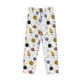 thumbnail image 4 of Xecao Rocket Planets Men's Straight Lounge Pajama Pants: The Ultimate in Comfortable Sleepwear, 4 of 9