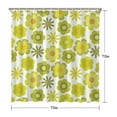 thumbnail image 5 of Waterproof Beautiful Colorful Floral Shower Curtain 72x72 Inch Boho Style Polyester Unique Shower Curtain for Bathroom Hotel Home Decor with 12 Plastic Hooks, 5 of 5