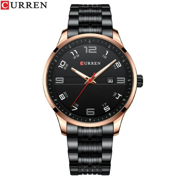 Curren Carian 8411 Men's Steel Belt Business Watch Quartz Calendar Six-Pin Luminous Multifunctional Men's Watch