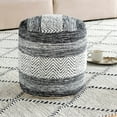 thumbnail image 6 of Hauteloom Gunnislake 16" h x 16" w x 16" d Pouf, 6 of 6