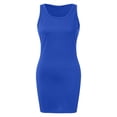 thumbnail image 4 of Ribbed Knit Bodycon Mini Dresses for Women - Sleeveless Stretch Tight Dress with Slim Fit Design and Soft Fabric, Sexy Casual Summer Dresses for Women 2026 Club Night Out Outfit, 4 of 5