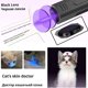 thumbnail image 1 of Lámpara de madera Cat Ringworm Detector Linterna Pet Skin Doctor Pet Orina Detector Incorporado Recargable, kaili Sencillez, 1 of 4