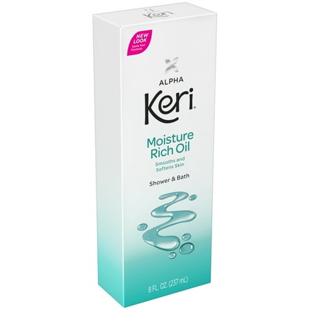 KeriÂ® Alpha Moisture Rich Shower & Bath Oil 8 fl. oz. Box