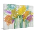 thumbnail image 2 of "Warm Summer Blooms I" Painting Print on Wrapped Canvas, 2 of 7