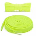 thumbnail image 3 of 3pair Double Layers Flat Shoelaces Yellow Green for Sneakers Adults Kids 24"-72", 3 of 7