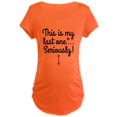 thumbnail image 1 of CafePress - Last One Maternity T Shirt - Maternity Dark T-Shirt, 1 of 1