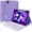 Purple, variant on Keyboard Case for iPad Air 11 Inch M4 2026/M3 2025/M2 2024, iPad Air 5th/4th Gen 10.9 inch 2022/2020, iPad Pro 11 inch 4th 3rd 2nd 1st Gen 2022/2021/2020/2018 with Backlits Pencil Holder