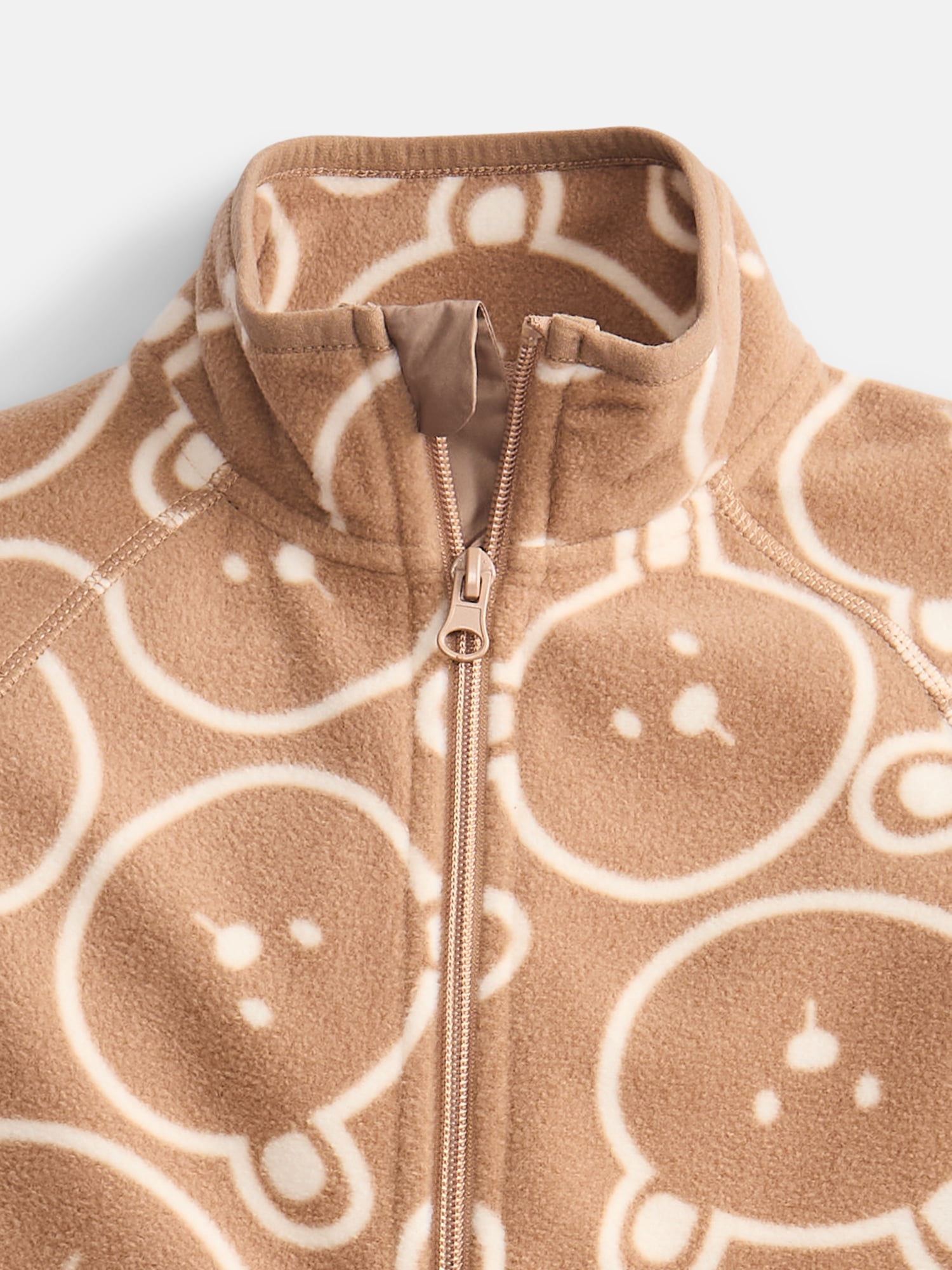 Wonder Nation Girls' Microfleece Full Zip Jacket, Sizes 4-18 & Plus
