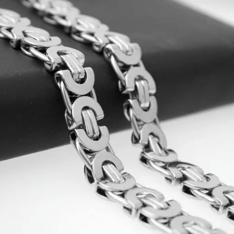 Source Classic Wholesale ens Stainless Steel Byzantine Chain Bracelet on .alib