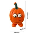 thumbnail image 3 of Creative Expressive Pumpkin Ornaments 3D Freak Decorations  Expressive Pumpkin Resin Ornament For Haunted Houses Parties, 3 of 7