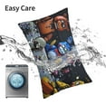thumbnail image 6 of Lsque Five Nights At Freddy'S Pattern Bedding Waterproof Pillow Protector Zippered Queen – Bed Bug Proof Pillow Encasement-16"x24", 6 of 6