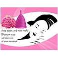 thumbnail image 4 of Blossom Menstrual Cup, Reusable Silicone Cup (Small Violet), 4 of 5